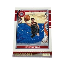 2024-25 NBA HOOPS WINTER Basketball Card #190 Jordan Poole, Washington Wizards