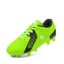 Boys Girls Soccer Cleats Firm Groud Lightweight Football Shoes Little/Big Kid
