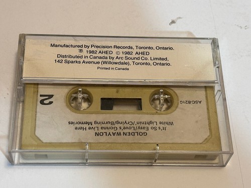 Waylon Jennings Golden Waylon Country Music Album Cassette 1J08 - Imagen 2 de 4