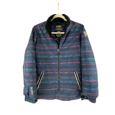 Killtec Waterproof Breathable Jacket Youth 14 Patterned Winter Outerwear Ski