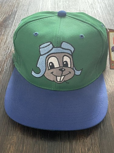 American Needle Universal Rocky & Bullwinkle Snapback Hat Cap 1993 Blockhead NWT - Picture 2 of 7