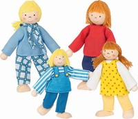 Biegepuppen Junge Familie | Spiel | Deutsch (2025) | 51955 | Ean 4013594519557
