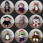 DOUDOU PELUCHE ANIMAL par Kinder Ferrero & Cadburys chocolat - lot au choix