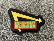 In-N-Out Burger  Sign Patch - Hamburgers - Double Double - In N Out