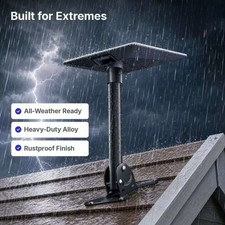 Heavy Duty Pivot Roof Mount for Starlink Gen 5 V5 Pipe Adapter Bracket