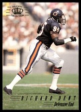 Richard Dent 1994 Pacific #276 Chicago Bears NFL READ FREE SHIPPING AutographDen