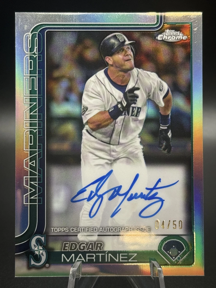 Edgar Martinez Baseball Serial Numbered Sports Trading Cards