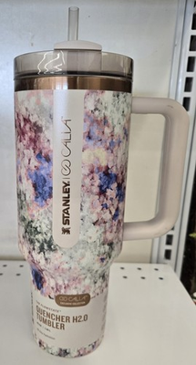 #ad Stanley CALIA 40 oz. Quencher H2.0 FlowState Tumbler Olive Eden $44.99