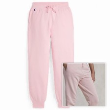 POLO RALPH LAUREN AUTHENTIC GIRLS NEW ORIGINAL JOGGER PANTS Size M 8-10 , NWT