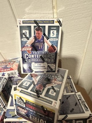 2020-2021 Panini Contenders Basketball Blaster Box - 40 Trading Cards per Box
