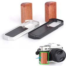 Kamera Vertikale L-Halterung mit Holz Handgriff F&uuml;r Fujifilm XT30II/XT30/XT20II
