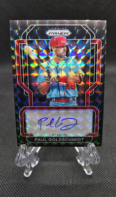 2022 Panini Prizm 1/1 Paul Goldschmidt Autograph  Serial #S-PG St. Louis