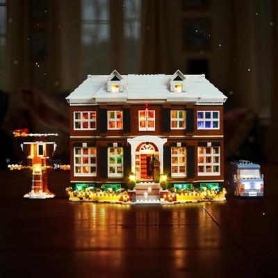 Ideas Home Alone 21330 Building Light Kit NOT Included The Model Set