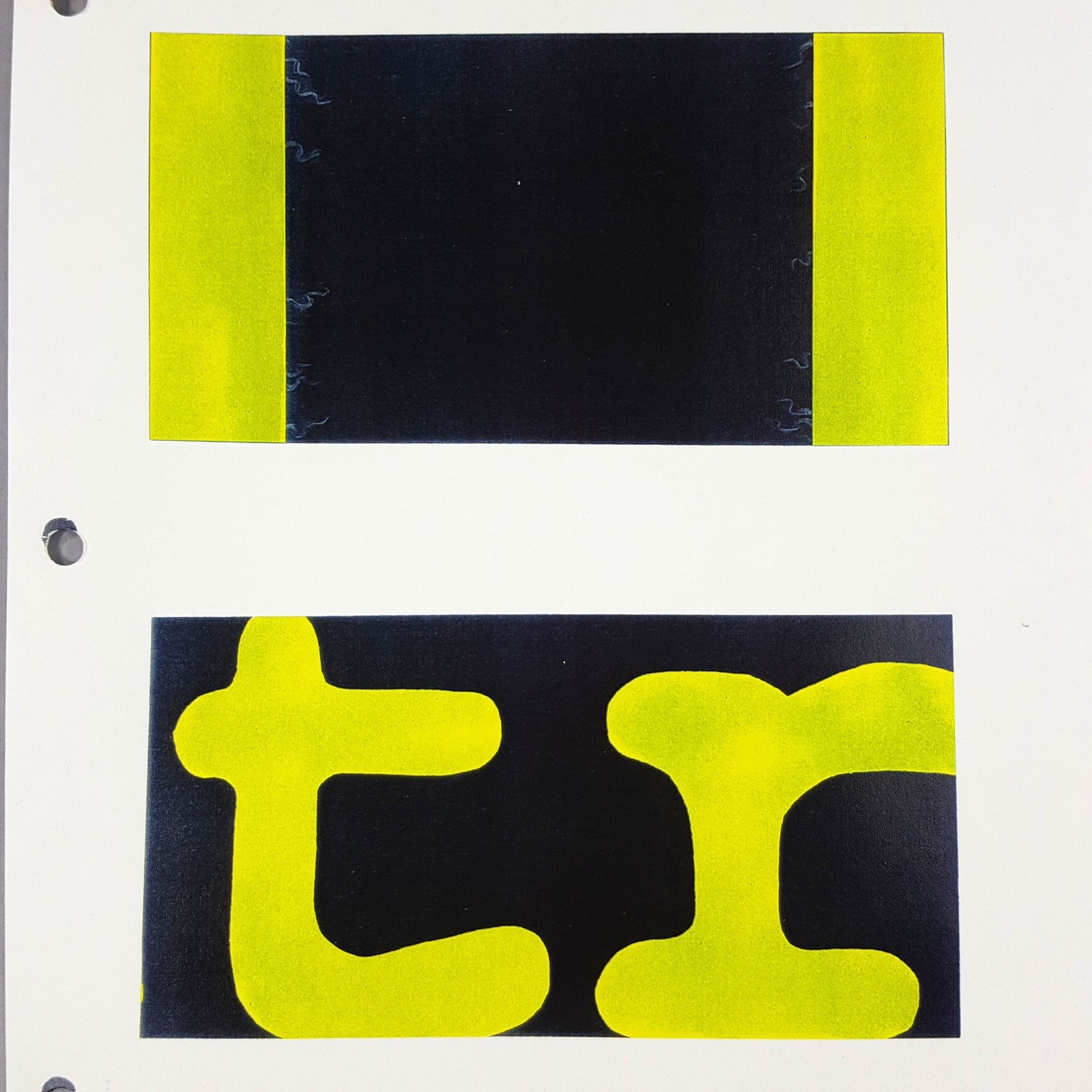 Image 4 of The Matrix - Production Used Color Concept Storyboard - Matrix  Close Up - COA