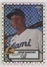 2021 Topps Chrome Platinum Anniversary X-Fractor Jesus Sanchez #48 fm0