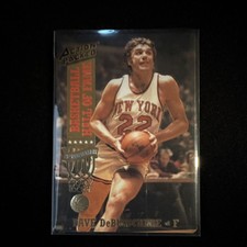 Action Packed 1993 Hall of Fame Dave DeBusschere #36 NBA Knicks Embossed Card