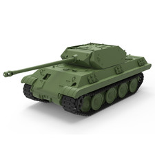 MRY-SFW 1/72 25mm Military Model Kit Germany Ersatz Panther M10 Medium Tank