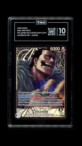 Crocodile (Alternate Art) graded TAG 10 for sale on eBay