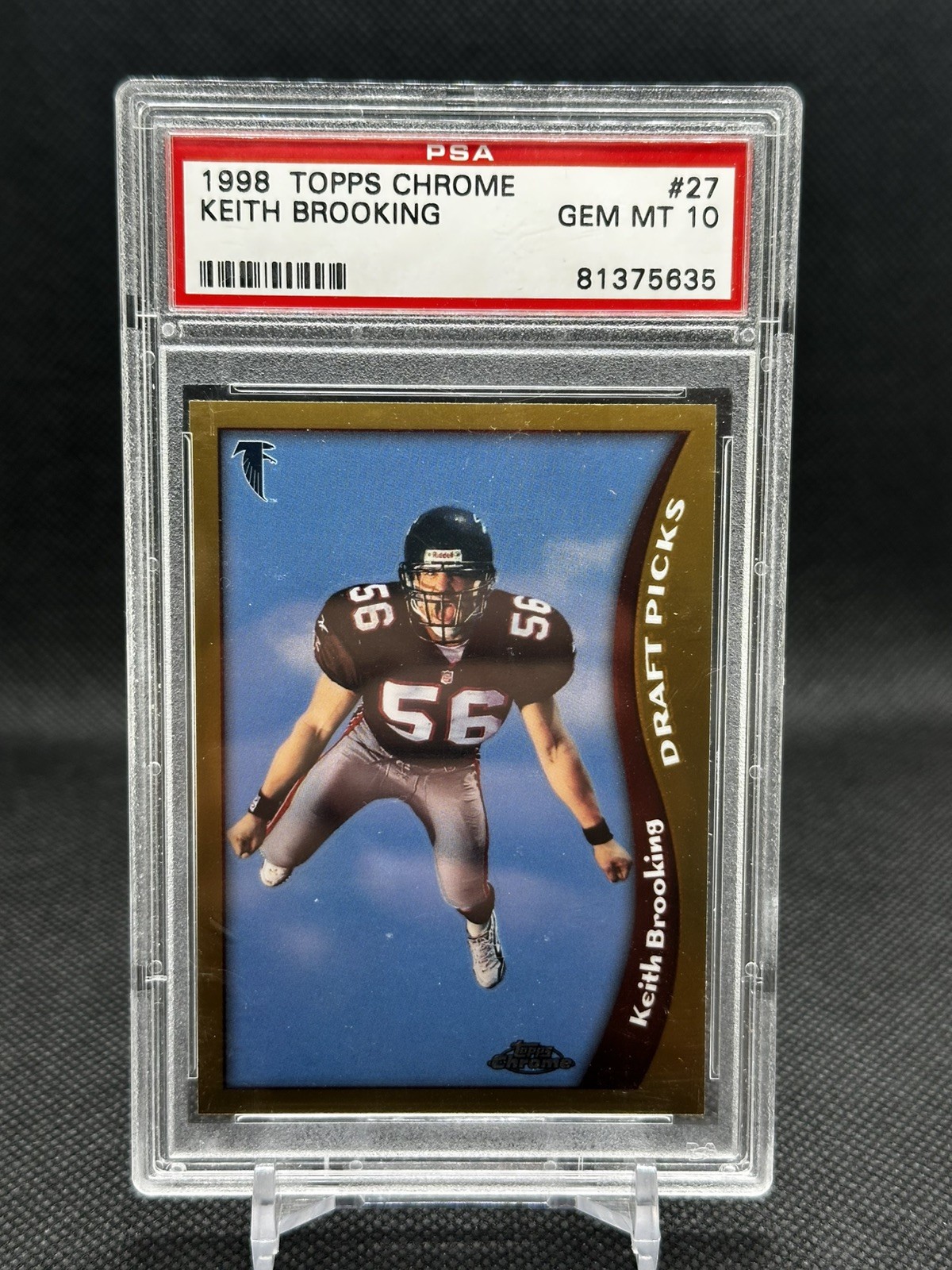 Keith Brooking Topps Chrome #27 Base