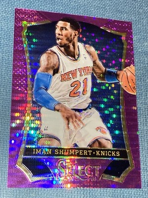 E1188 /99 2013-14 Panini Select #84 Iman Shumpert Prizms Purple New York Knicks