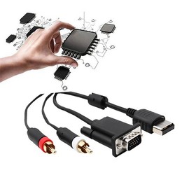 1X(VGA Cable for  Dreamcast High Definition Game Console  Adapter Cable Q4R5)