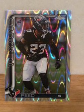 Jaylen Reed 2025 Topps Chrome Football RC Raywave Refractor #374 Houston Texans