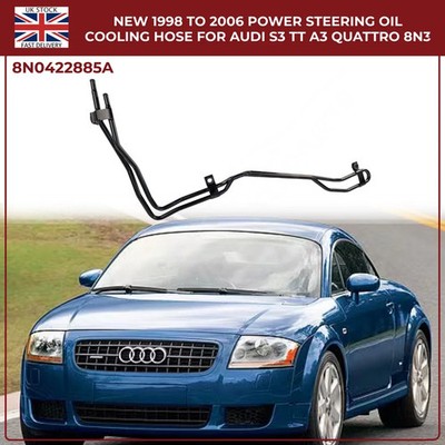 Audi TT PIPE For 1998 - 2006 Quattro 8N3 Power Steering Oil Cooling cooler Hose