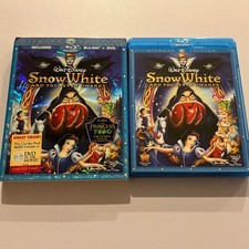 Snow White and the Seven Dwarfs Blu-ray 2009 Diamond Edition Bonus DVD Slipcase