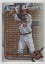 2022 Bowman Draft Chrome Refractor Jud Fabian #BDC-114 03j5
