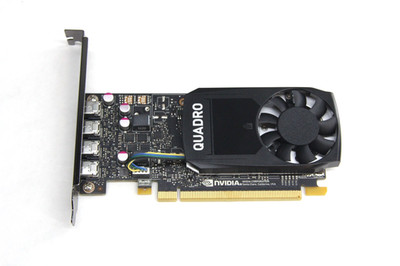 Nvidia Quadro P1000 | 4 GB GDDR5, PCI Express 3.0 x16, 4x mDP 1.4