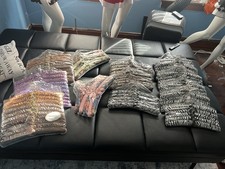 Vintage Lot of 75 Satin Padded Hangers