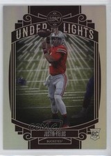 2021 Panini Legacy Under the Lights Silver Justin Fields #UL-JF 4f5