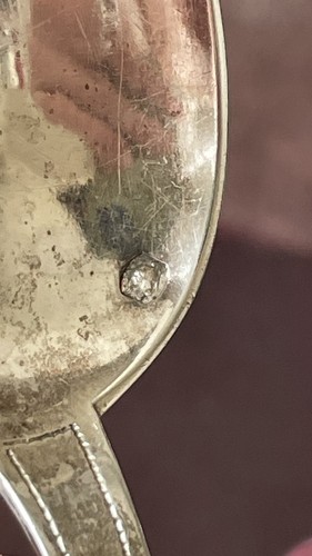 5 Cuillères à Entremet Argent Minerve Napoléon III orfèvre Jean Despis - Picture 7 of 9