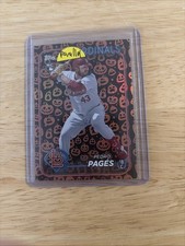 2024 Topps #US338 Pedro Pages (RC) Ghost Foil SP St. Louis Cardinals ROOKIE CARD. rookie card picture