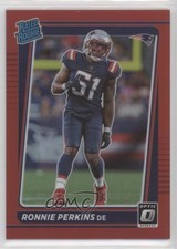 2021 Donruss Optic Red Prizm 45/299 ( Back) Ronnie Perkins Mike Williams #46 n0c