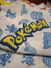 Vintage Pokemon Flat Sheet Nintendo Twin Size 1998 All Over Characters