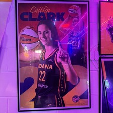 CAITLIN CLARK Indiana Force Basketball WNBA POSTER NEW 22.375 X34