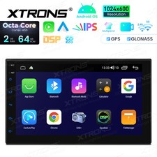 XTRONS 7" Android 14 8-Core WiFi 64GB Double Din Car Play GPS Nav Radio Stereo