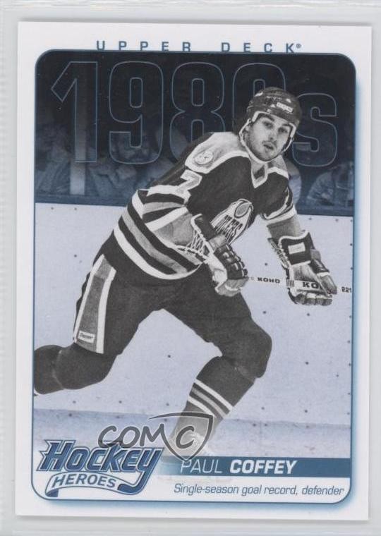 2013-14 Upper Deck Hockey Heroes 1980s Paul Coffey #HH41 HOF 1md