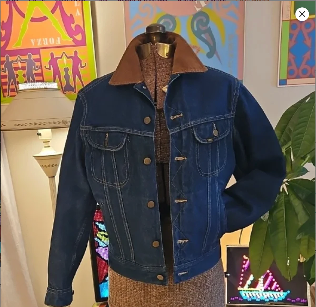 Lee Storm Rider Jean Jacket In Vintage Outerwear Coats & Jackets