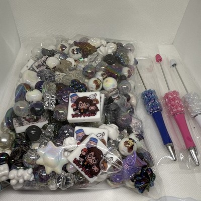 Harry potter mix Silicone focal beads for beadable pens