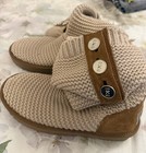 New UGG Classic Crochet Tall Knit Boots Sand Size 5  — photo 4
