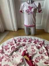 T-Shirt & Wickelrock Handarbeit Batik Keris a...