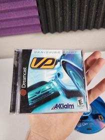 Vanishing Point Sega Dreamcast - Video Game Complete CIB - *TESTED* - FAST SHIP