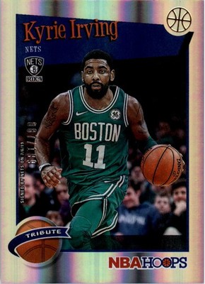 2019-20 Hoops Premium Box Set #290 Kyrie Irving /199 - BSK