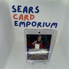 Pelle Larsson 2024-25 Panini Select Blue Rookie Jersey Autograph /49! RPA Patch