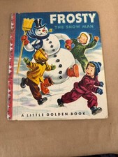 Frosty The Snow Man Annie North Bedford 1950 Little Golden Book Illustrated
