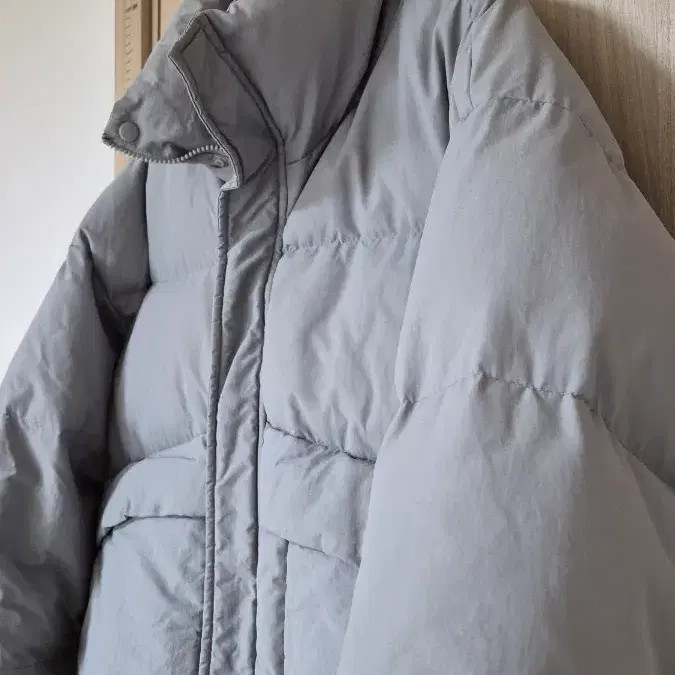 Codegraphy Down Puffer Gray Outer Jacket S 55-66 … - image 1