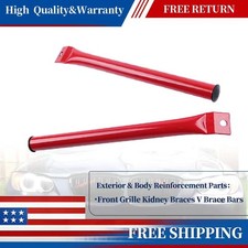Kidney Struts Front Grille V Brace Bar For 2006-2013 Bmw E84 E91 E90 E92 E93 New