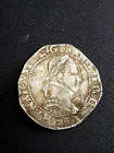 HENRY III: FRANC AU COL PLAT 1585 BURGUNDY RARE